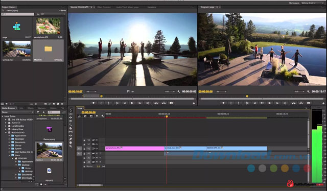 Phần mềm tạo video chuyên nghiệp Adobe Premiere Pro CC