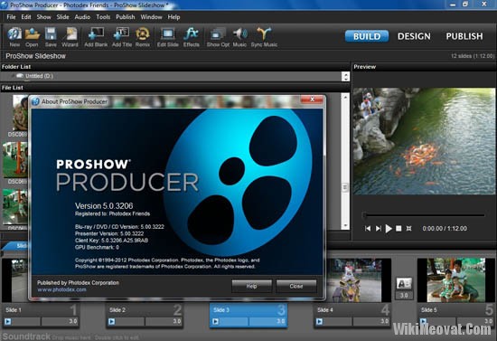phần mềm chỉnh sửa video Proshow Producer