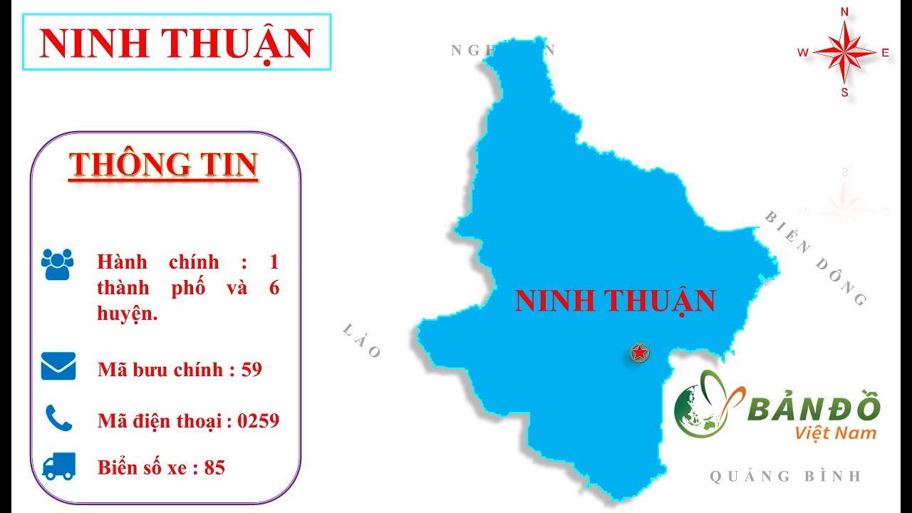 Ninh Thuận có bao nhiêu huyện và thành phố?